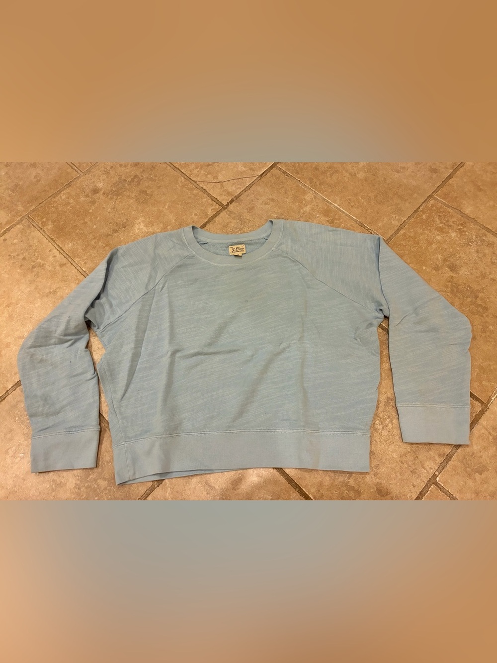 J. Crew Men’s Pale Blue Crewneck Sweatshirt